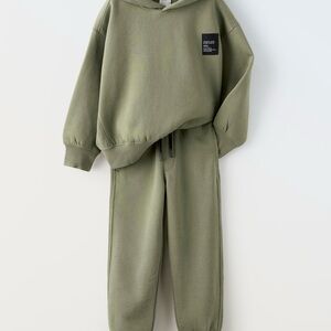 Zara Kids Olive Green Matching Set
